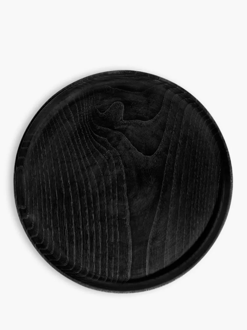 Diptyque Black Ellipse Tray Large- See All | Dinnerware