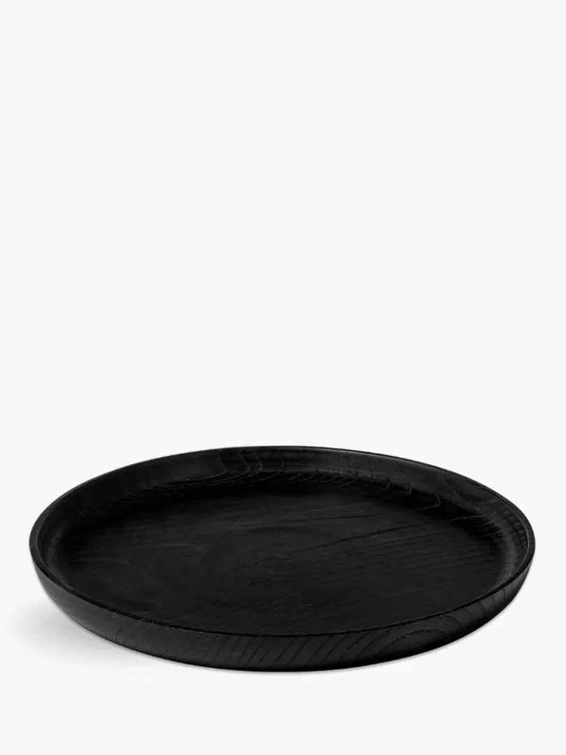 Diptyque Black Ellipse Tray Large- See All | Dinnerware