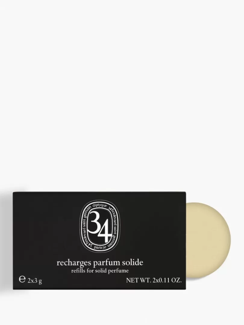 Diptyque 34 Boulevard Saint Germain Refills for solid perfume- See All | Solid Perfumes