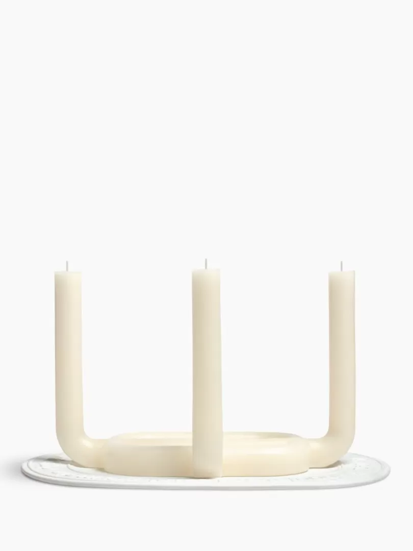 Diptyque 34 boulevard Saint Germain Scented wax centerpiece- Taper Candles | See All