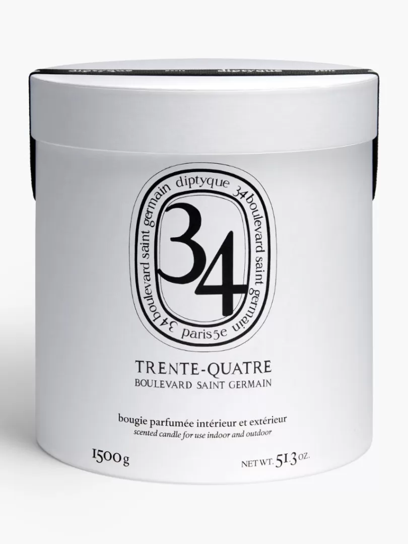 Diptyque 34 boulevard Saint Germain Very Large Candle- See All | Large Candles