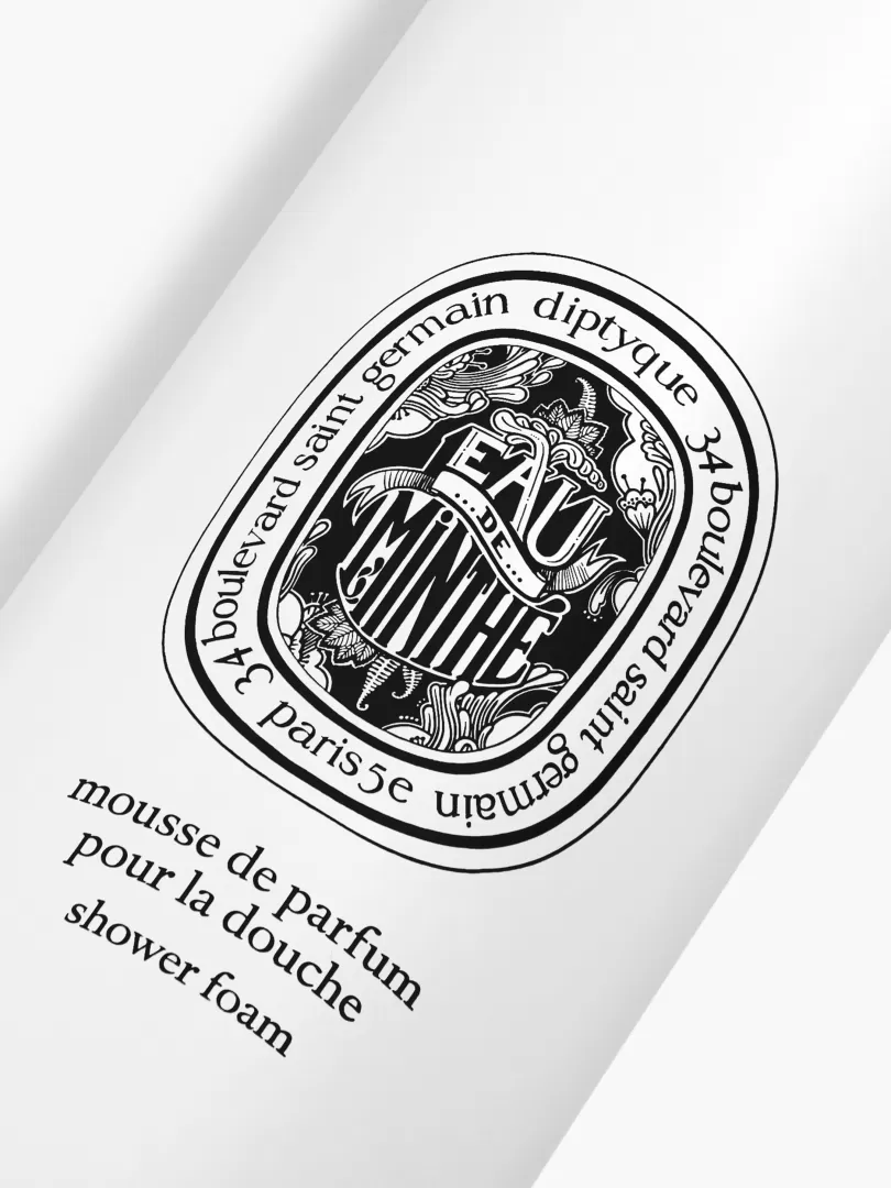 Diptyque Eau De Minthé Scented shower foam- See All | See All