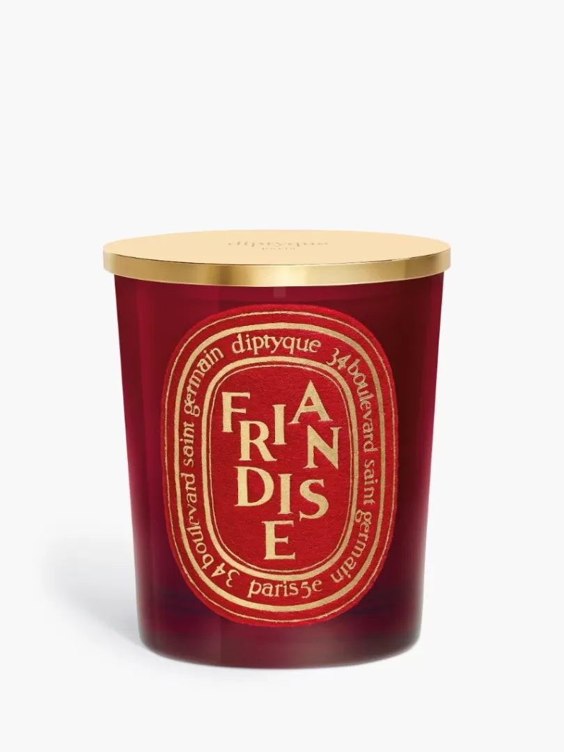 Diptyque Friandise (Sweet Treat) Classic candle with golden lid- See All | Classic Candles