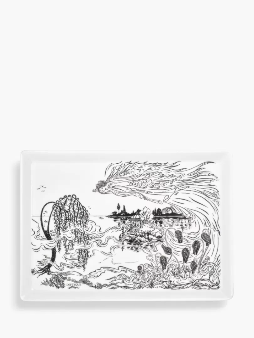 Diptyque Garden of Morpheus tray Large- See All | Trays