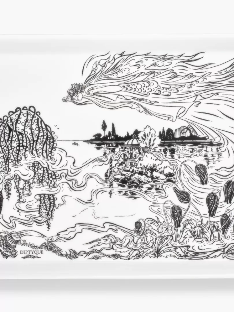 Diptyque Garden of Morpheus tray Large- See All | Trays