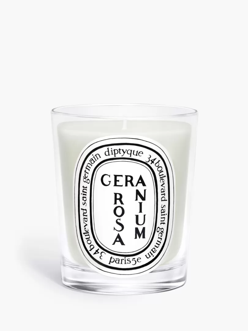 Diptyque Geranium Rosa Classic Candle- See All | Classic Candles