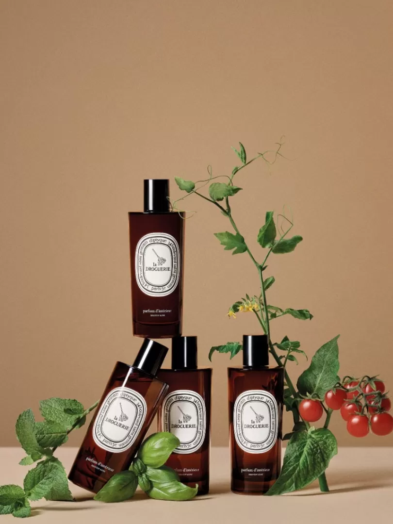 Diptyque La Droguerie Odor removing room spray with basil- Home Cleaning | Sprays