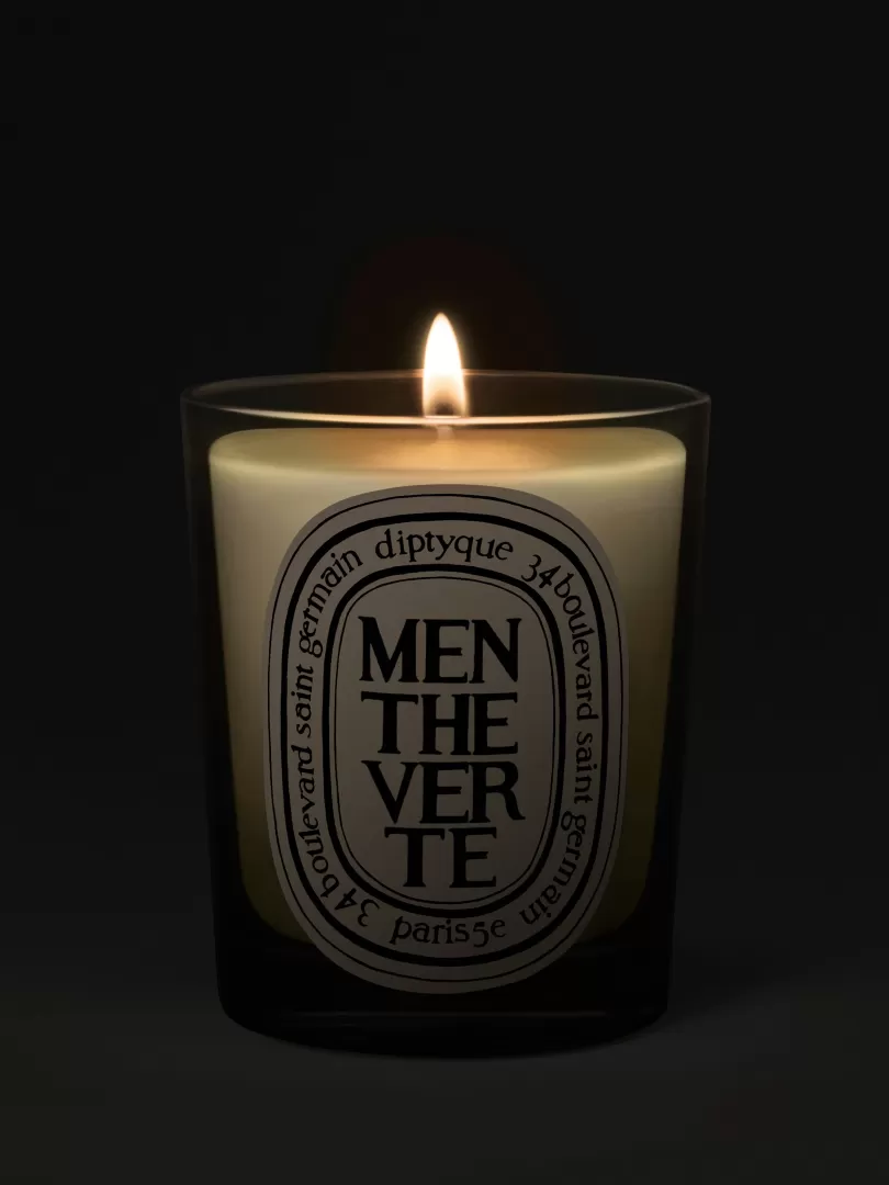 Diptyque Menthe Verte (Spearmint) Classic Candle- See All | Classic Candles