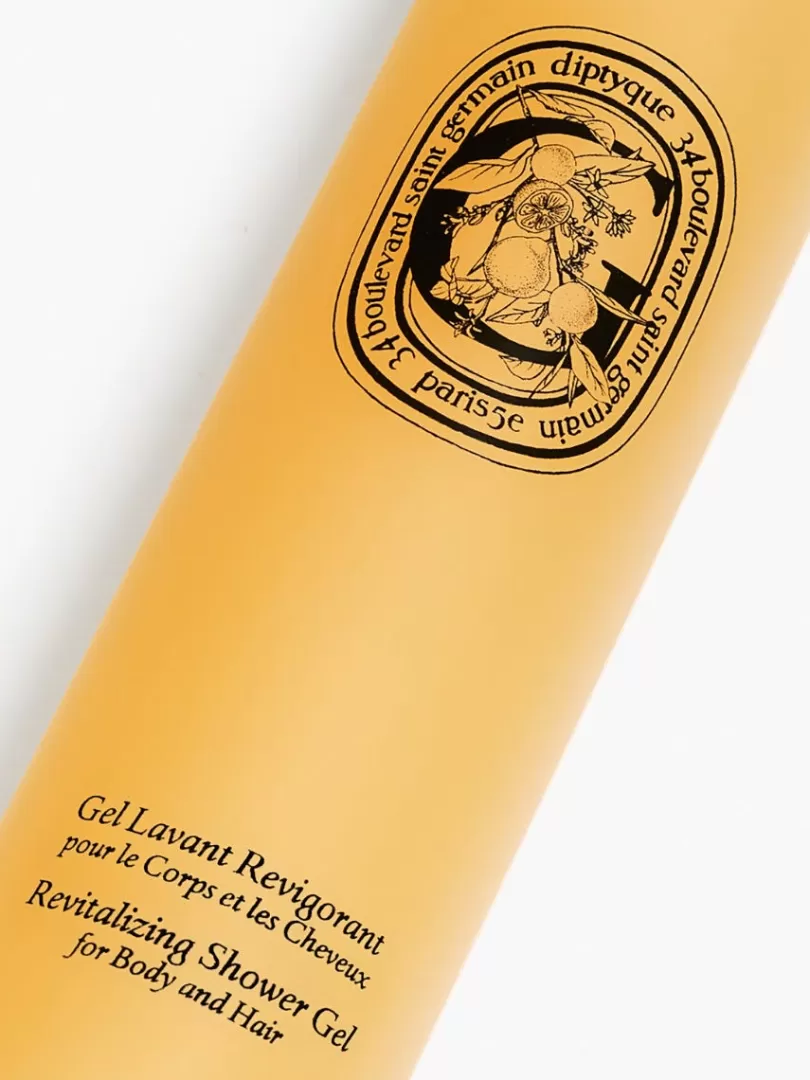 Diptyque Revitalizing Shower Gel for body and hair- See All | Scented Soaps