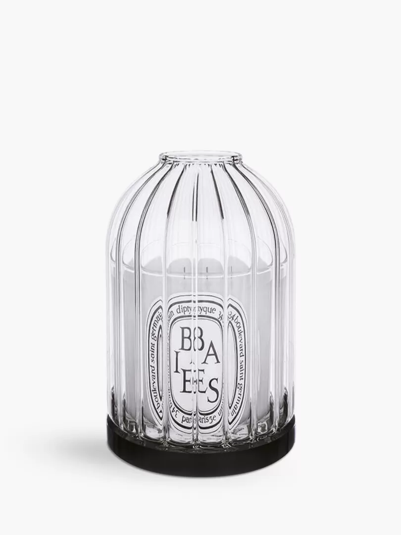 Diptyque Ribbed Candle Holder For small candles- Candle Holders | Accessories