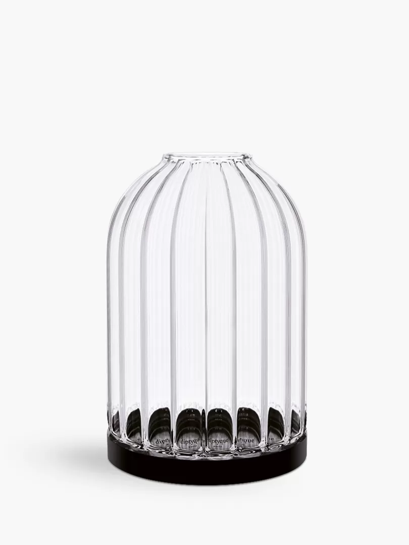Diptyque Ribbed Candle Holder For small candles- Candle Holders | Accessories