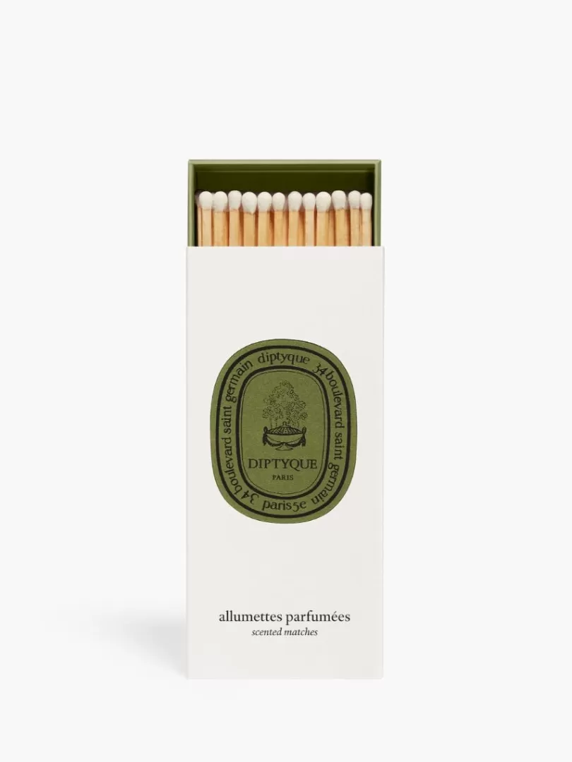 Diptyque Temple des Mousses (Moss Temple) Scented matches- Small Accessories | Exclusives Candles