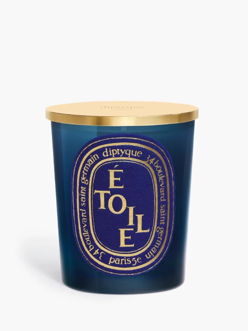 Diptyque Étoile (Star) Classic candle with golden lid- See All | Classic Candles
