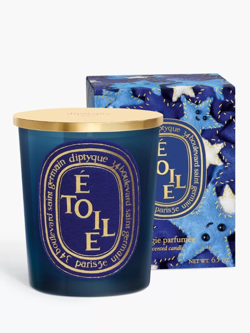 Diptyque Étoile (Star) Classic candle with golden lid- See All | Classic Candles