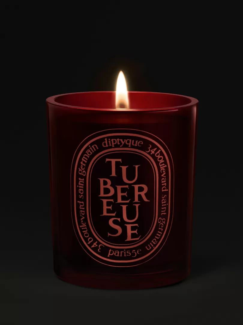 Diptyque Tubéreuse (Tuberose) Medium Candle- See All | Large Candles